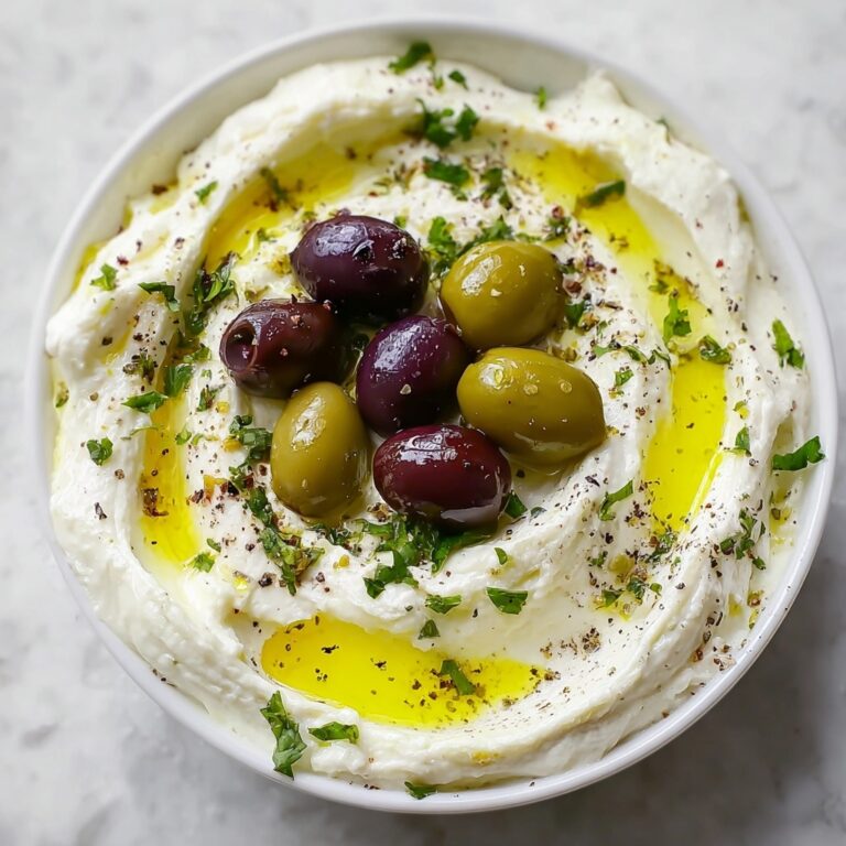 Whipped Feta with Tangy Olives Recipe