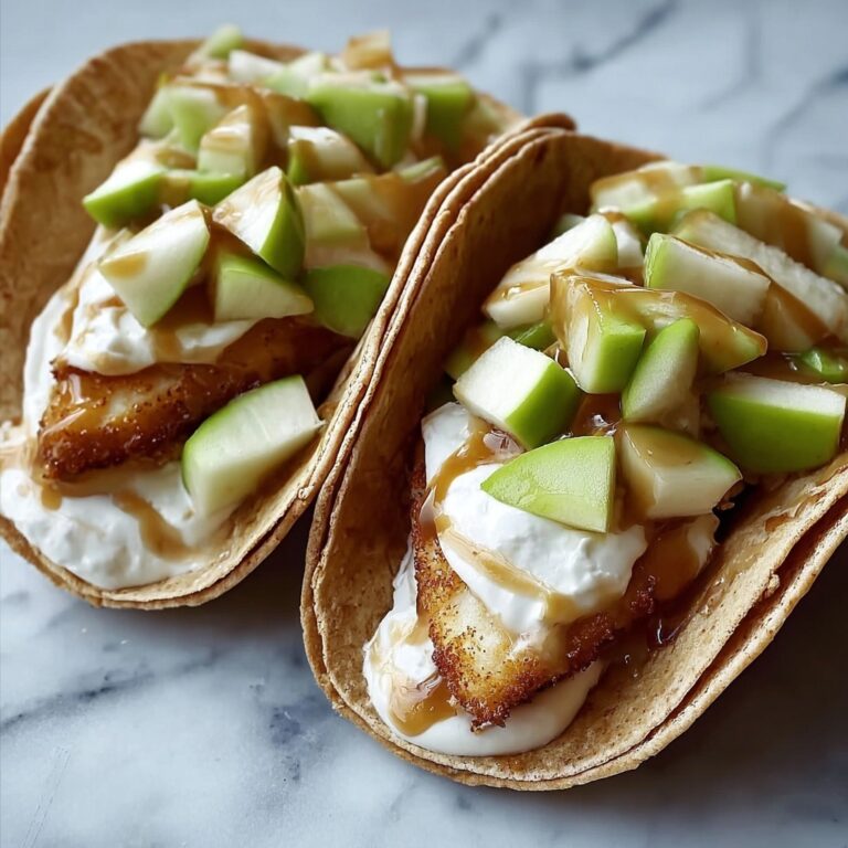Apple Cheesecake Tacos Recipe