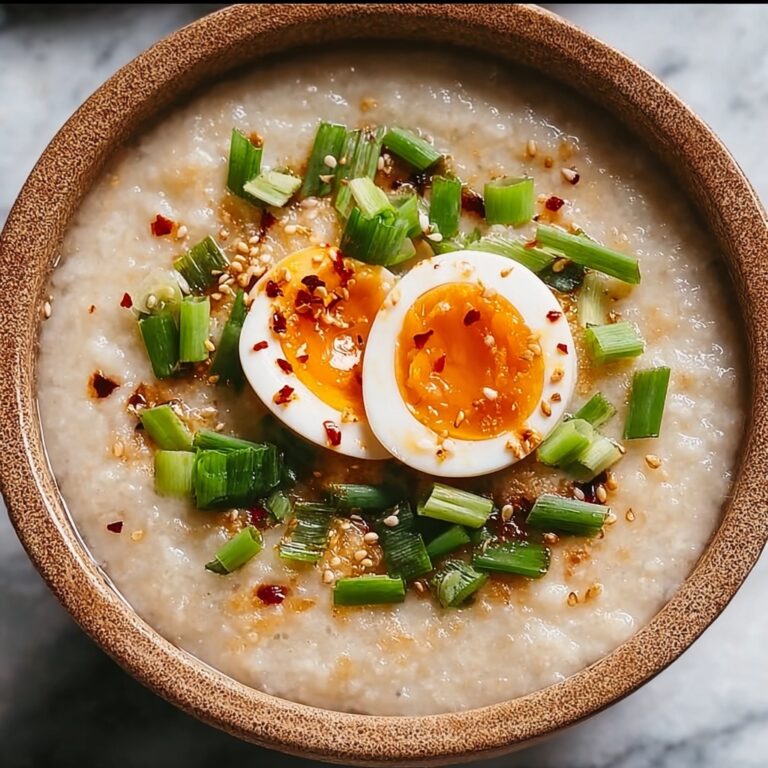Congee with Miso Sauce Recipe