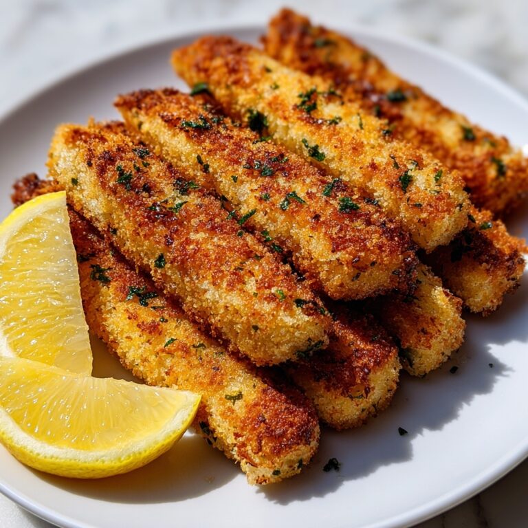 Lemon Garlic Parmesan Chicken Tenders Recipe