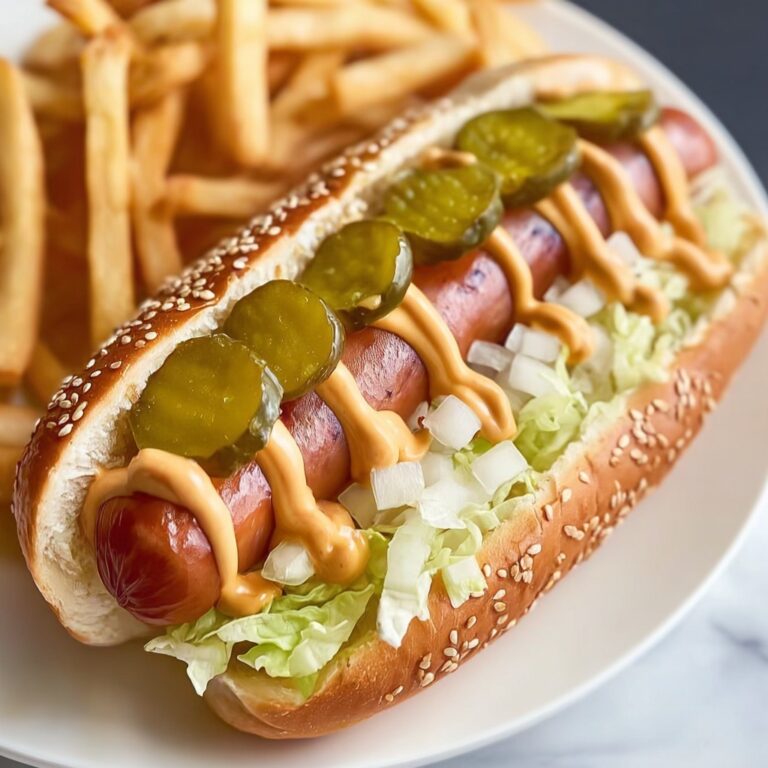 Big Mac Hot Dogs Recipe