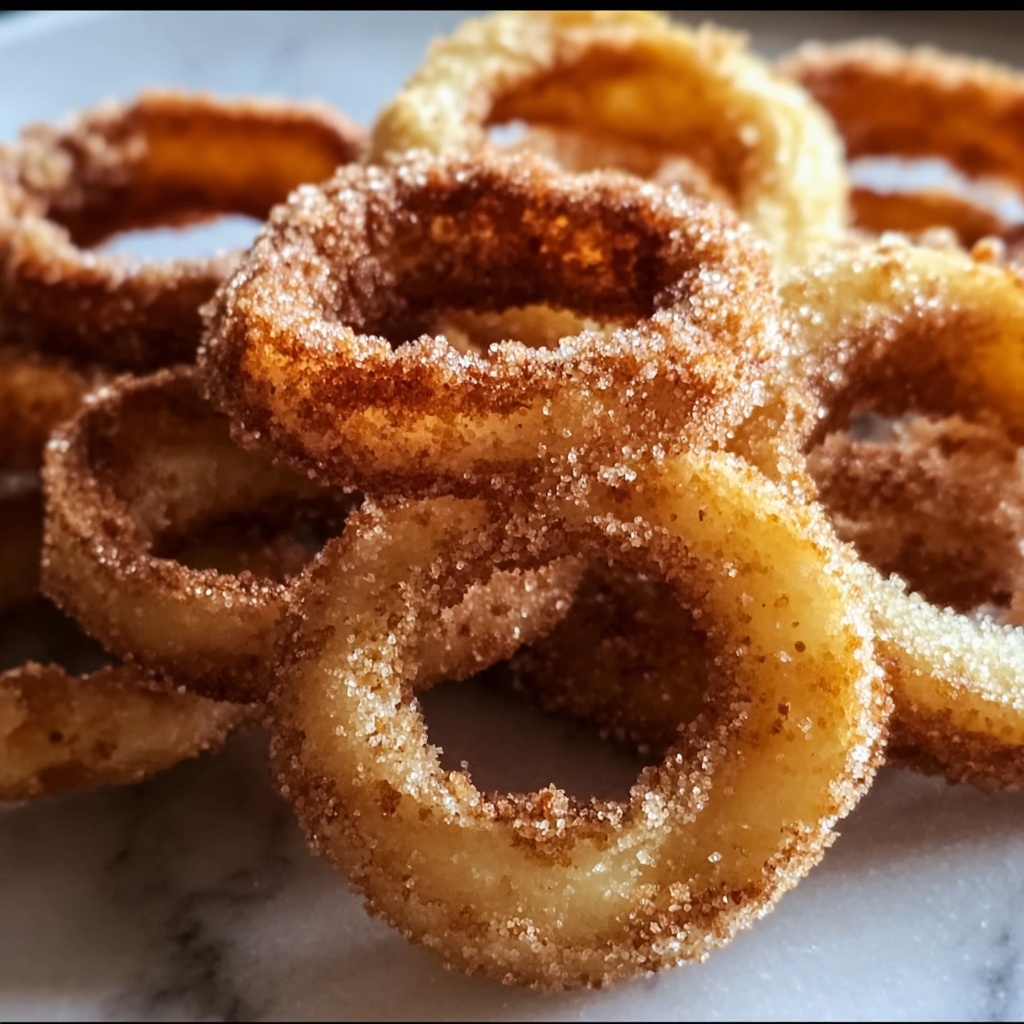 Fried Cinnamon Apple Rings Recipe - Recipe Image