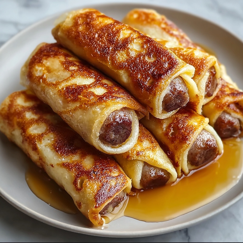 Sausage French Toast Roll-Ups Recipe - Recipe Image