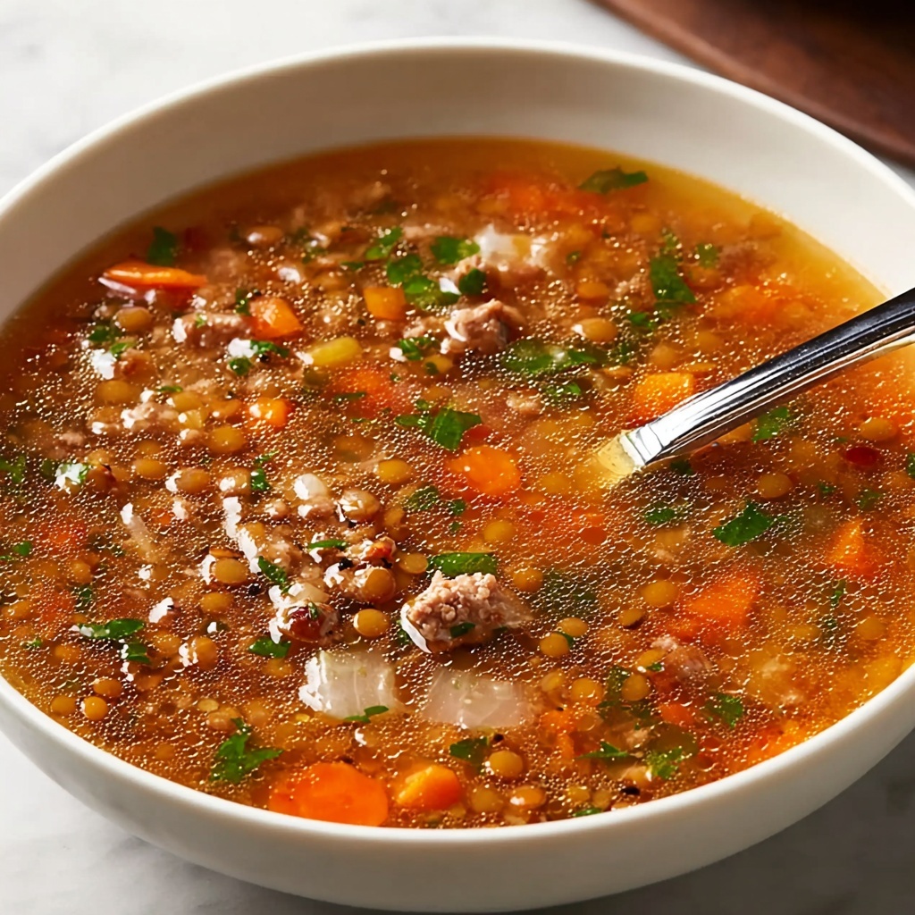 Italian Lentil Soup (Zuppa di Lenticchie) Recipe - Recipe Image