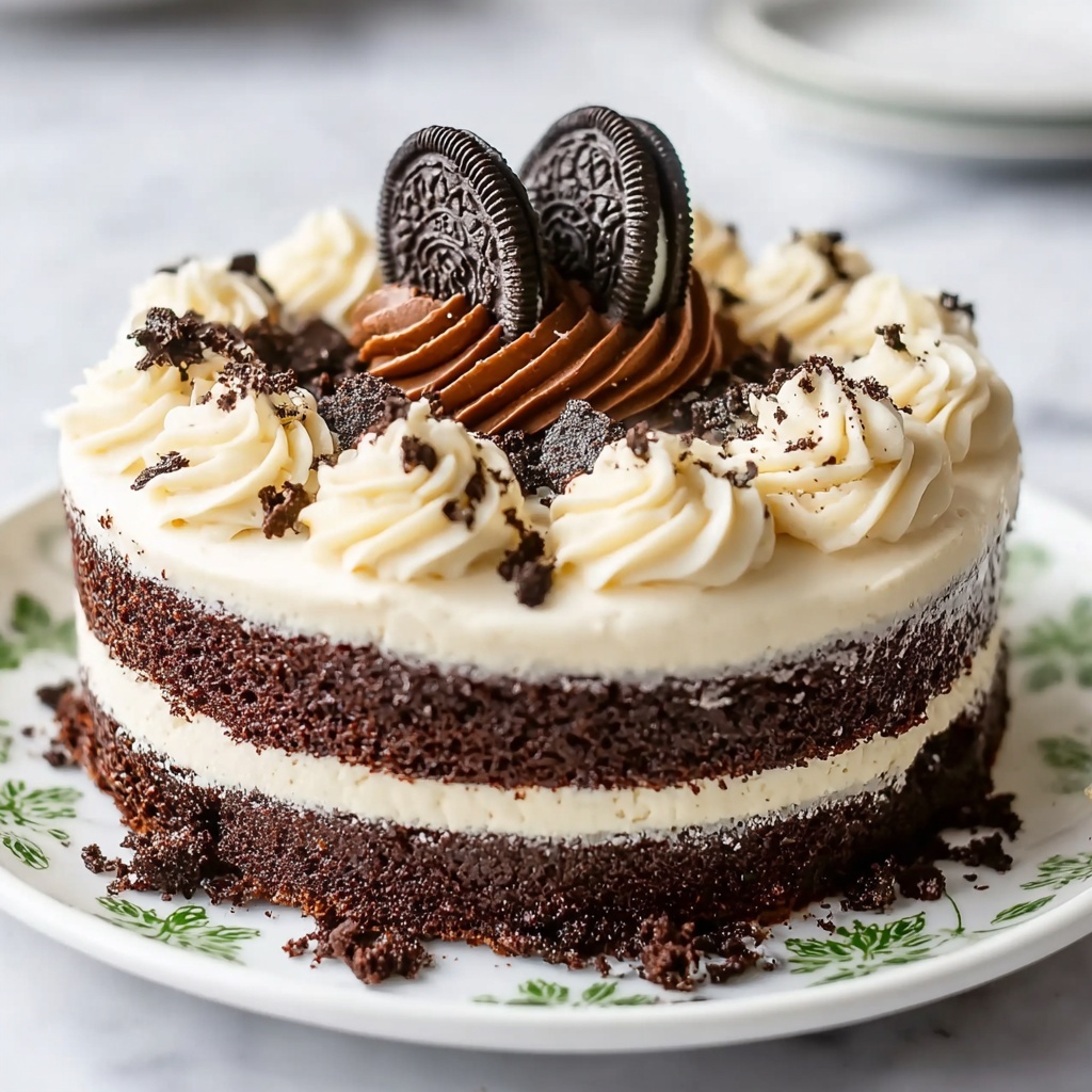Cookies and Cream Cake Recipe - Recipe Image