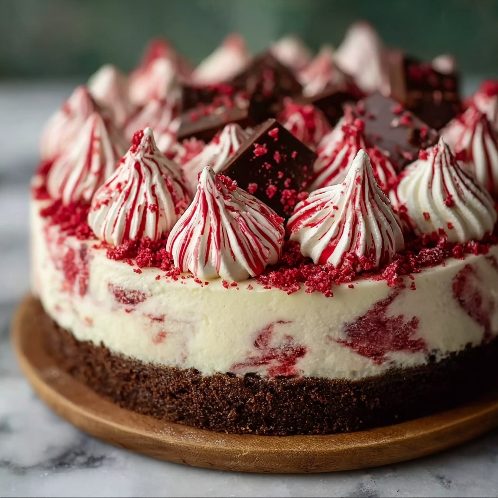 Peppermint Ice Cream Cake Recipe - Recipe Image