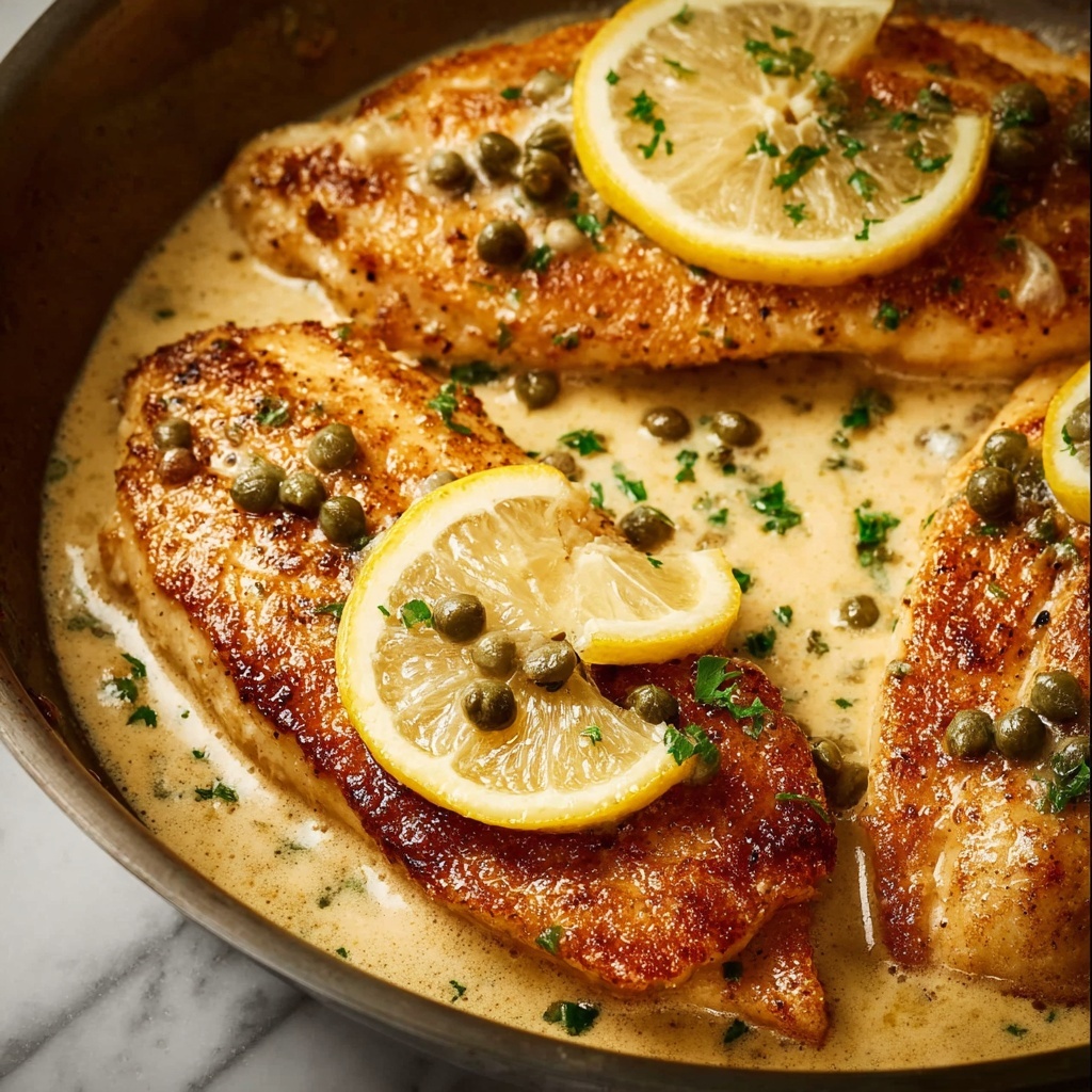 Easy Chicken Piccata with Lemon and Capers Recipe - Recipe Image