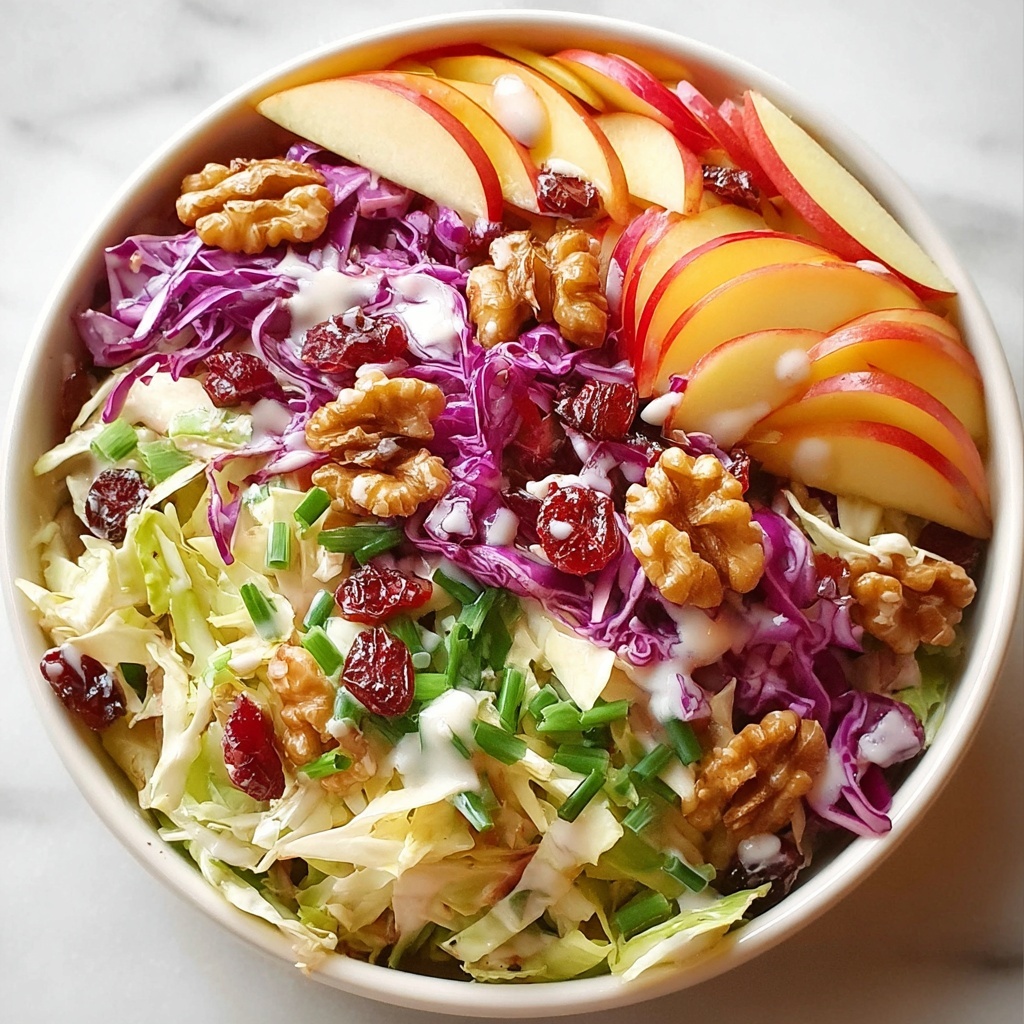 Apple Cranberry Coleslaw Recipe - Recipe Image