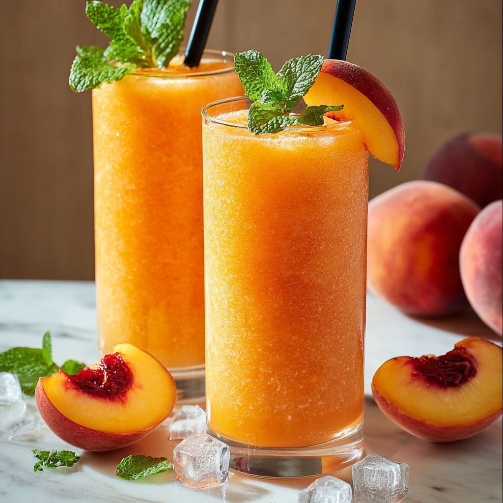 Peach Lemonade Drink: Refreshing Recipe for Summer Sips Recipe - Recipe Image