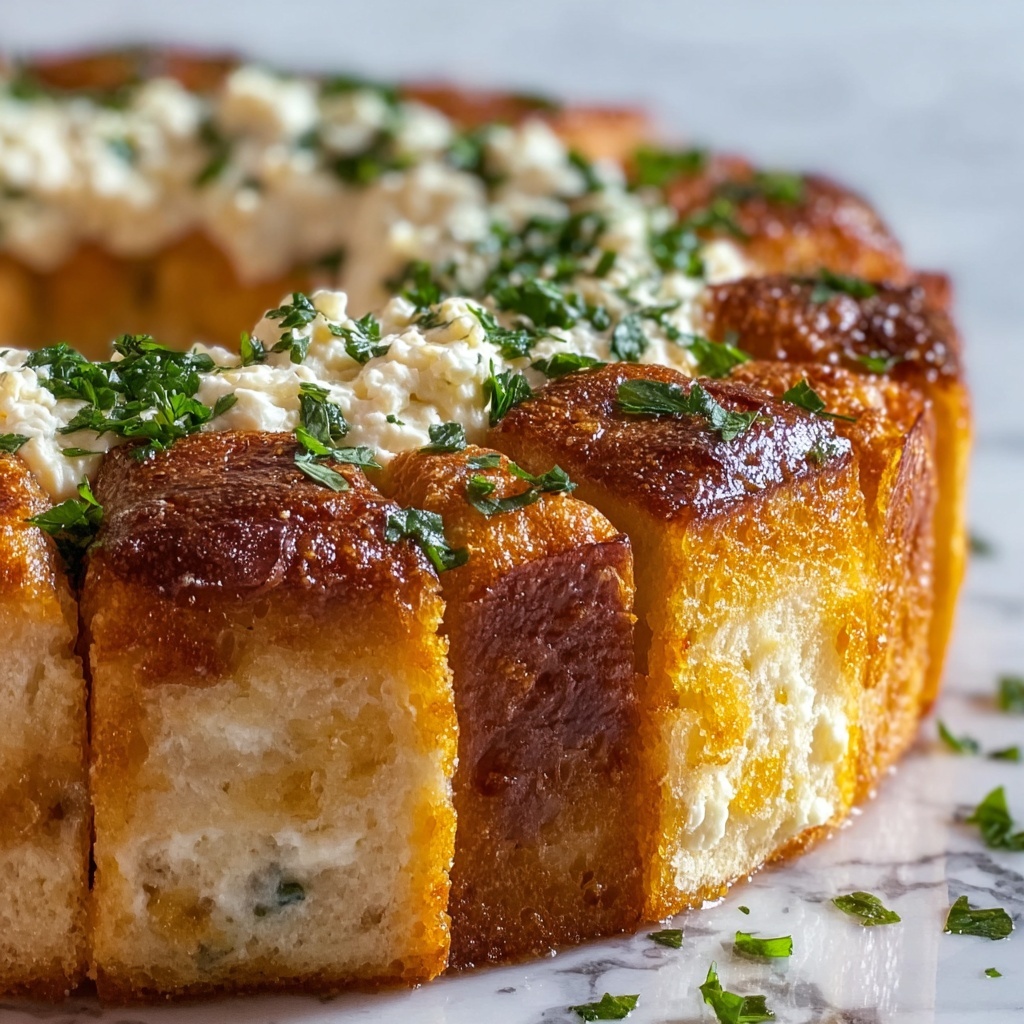 Chicken Alfredo Monkey Bread Recipe - Recipe Image