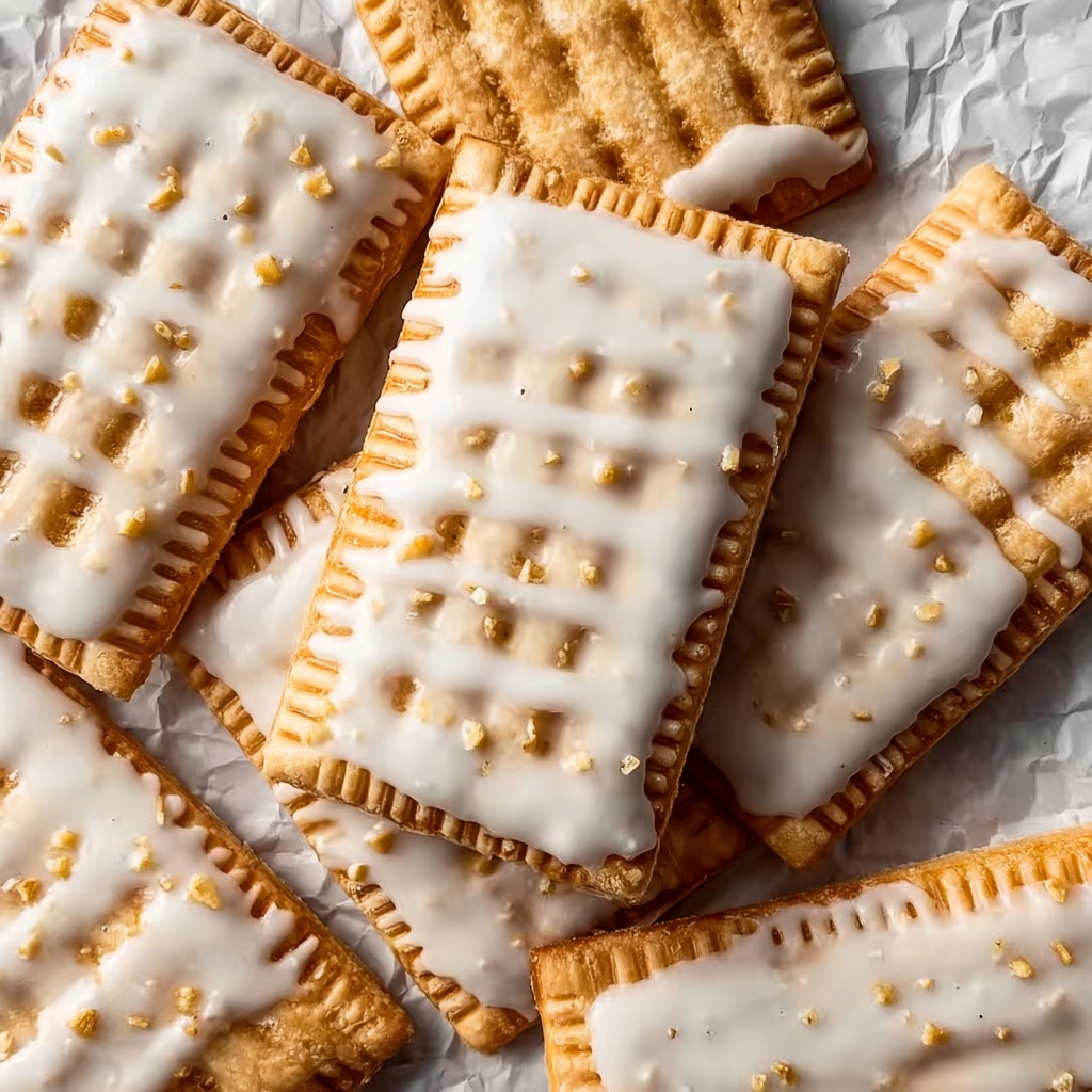 Protein Pop Tarts with Fruit Preserves and Optional Glaze Recipe - Recipe Image