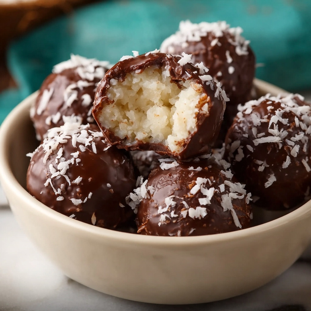 Almond Joy Coconut Bites Recipe - Recipe Image
