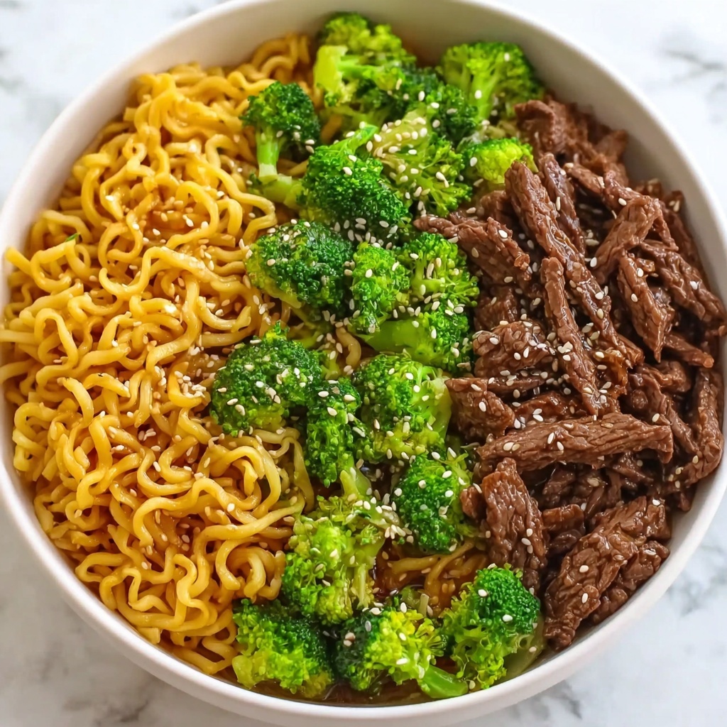 Beef and Broccoli Ramen Stir Fry Recipe - Recipe Image