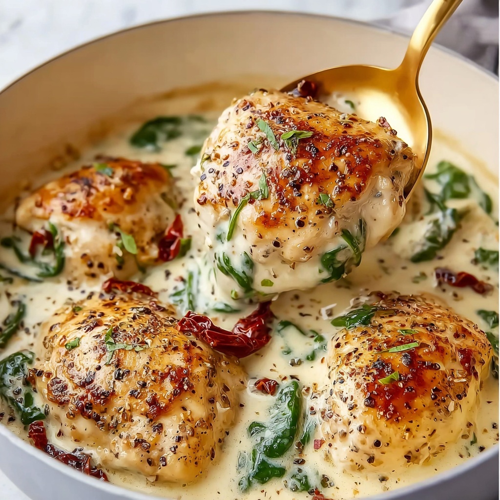 Creamy Tuscan Chicken Recipe - Recipe Image
