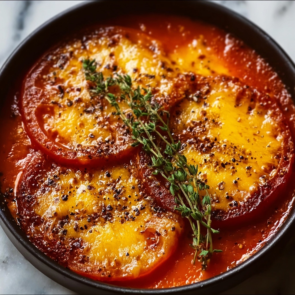 Creamy Roasted Tomato and Garlic Soup Recipe - Recipe Image