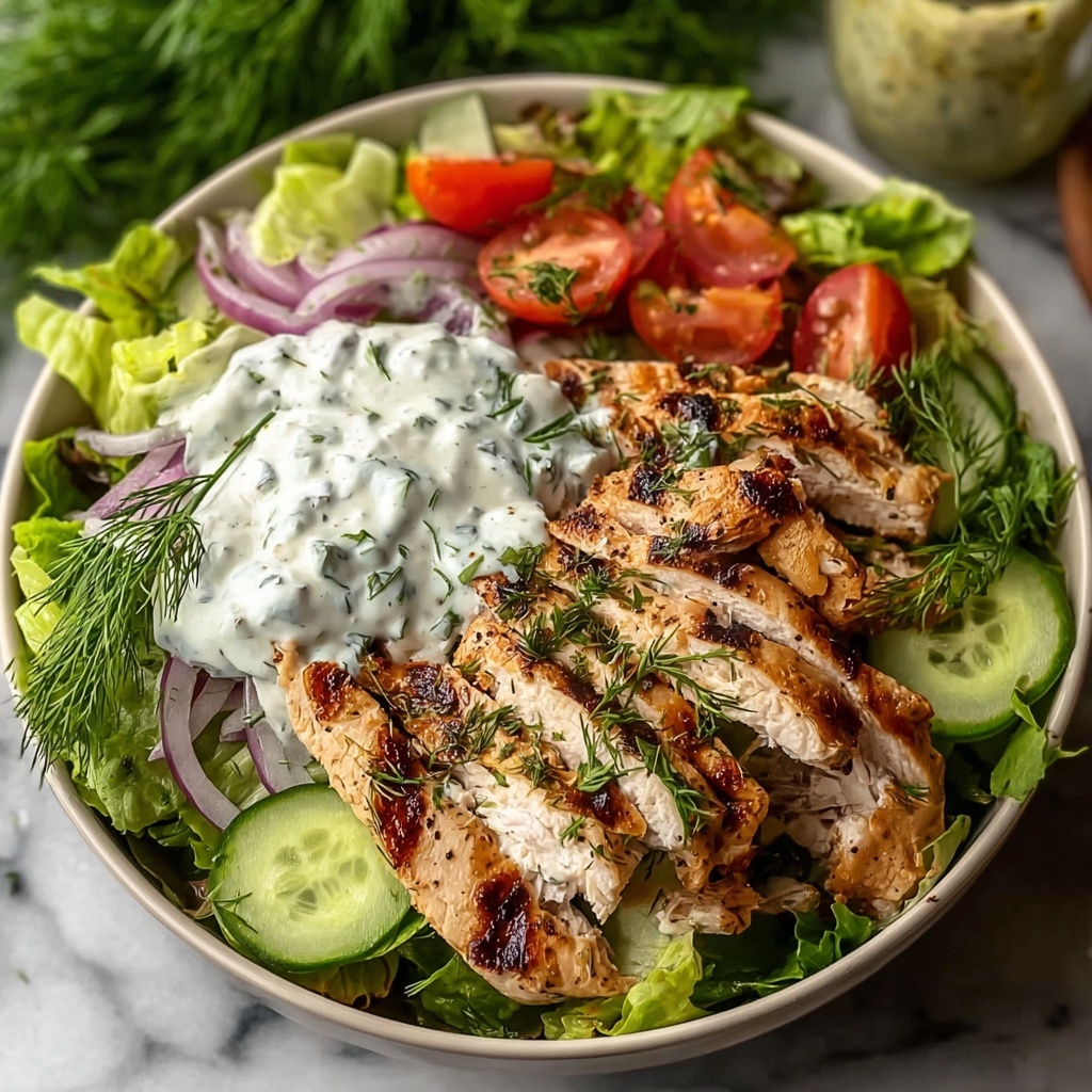 Tzatziki Chicken Salad Recipe - Recipe Image