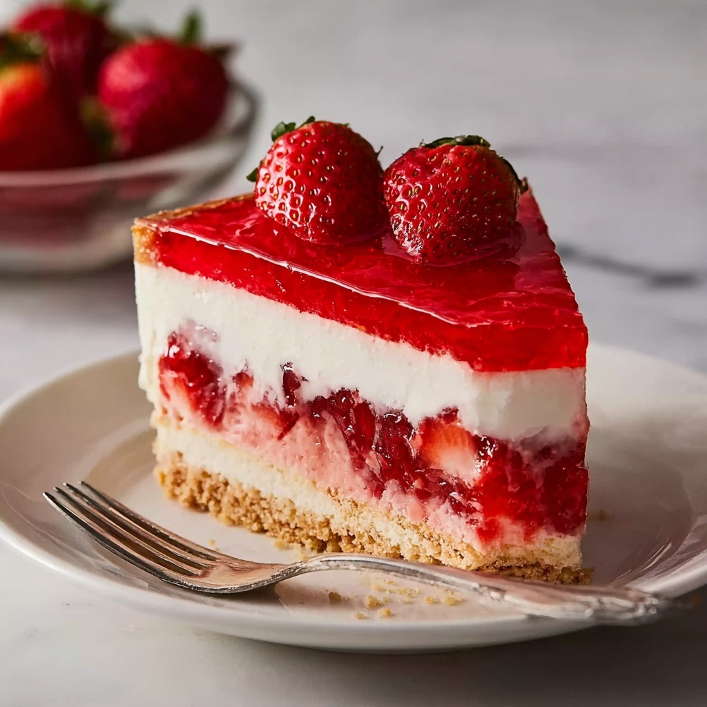 Creamy Strawberry Cheesecake Recipe - Recipe Image