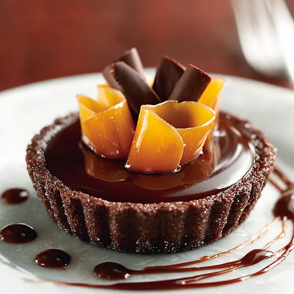 Salted Caramel Chocolate Tart Recipe - Recipe Image