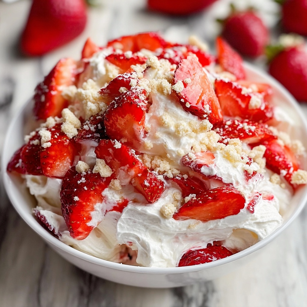 Strawberry Cheesecake Salad Recipe - Recipe Image