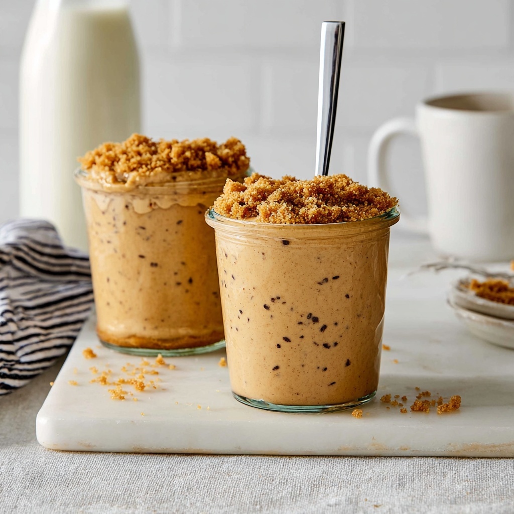Brown Sugar Shaken Espresso Overnight Oats Recipe - Recipe Image