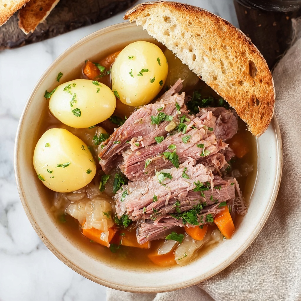 Slow Cooker Corned Beef and Potatoes Recipe - Recipe Image