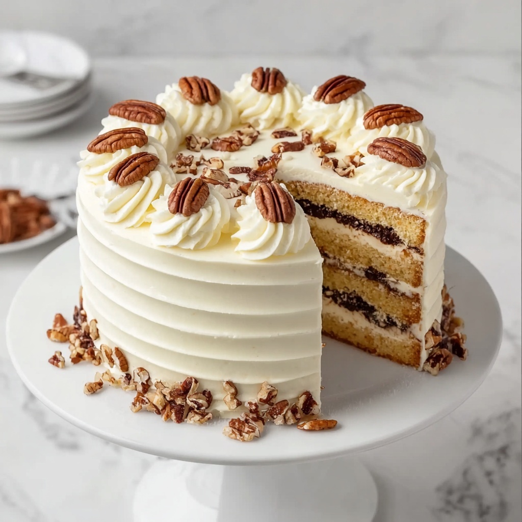 Quick Italian Cream Cake Recipe - Recipe Image