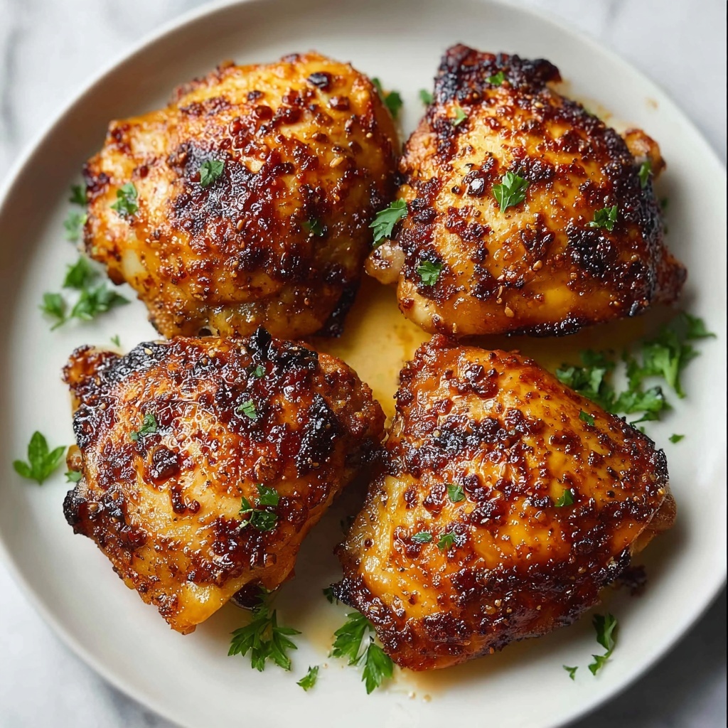 Oven Baked Boneless Chicken Thighs Recipe - Recipe Image
