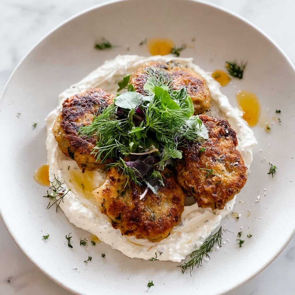 Artichoke Fritters with Whipped Goat Cheese Recipe - Recipe Image