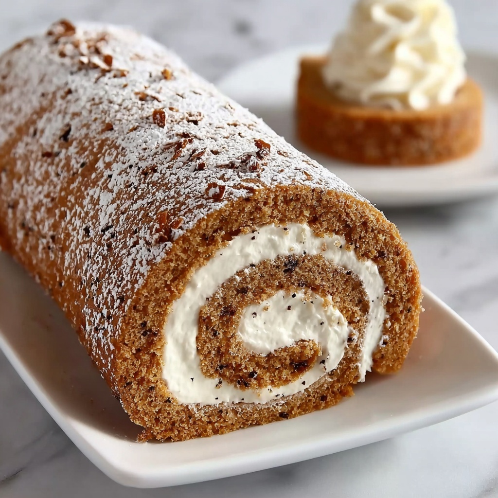 Classic Pumpkin Roll Recipe - Recipe Image