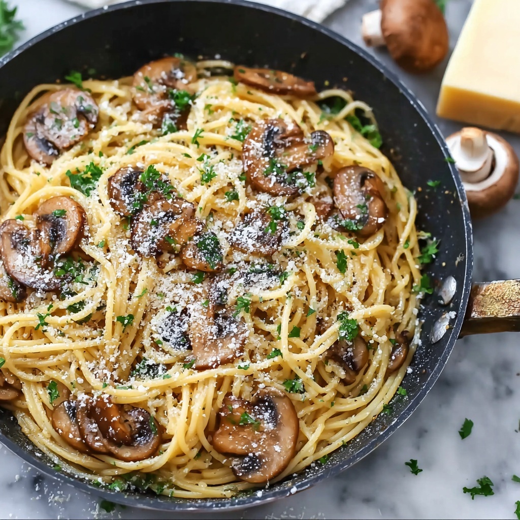 Mushroom Gruyère Pasta Recipe - Recipe Image