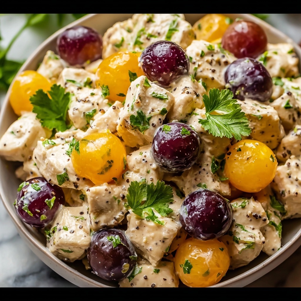 Chicken Salad with Grapes on Croissants Recipe - Recipe Image