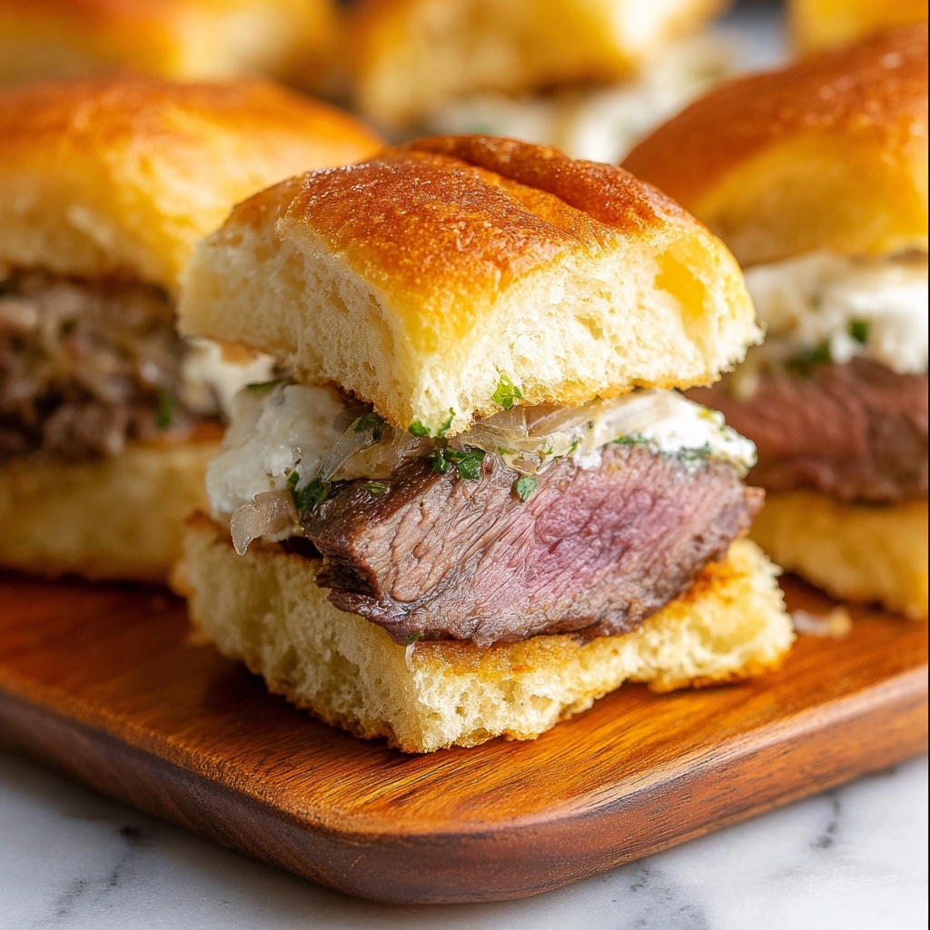 Cowboy Butter Steak Sliders Recipe - Recipe Image
