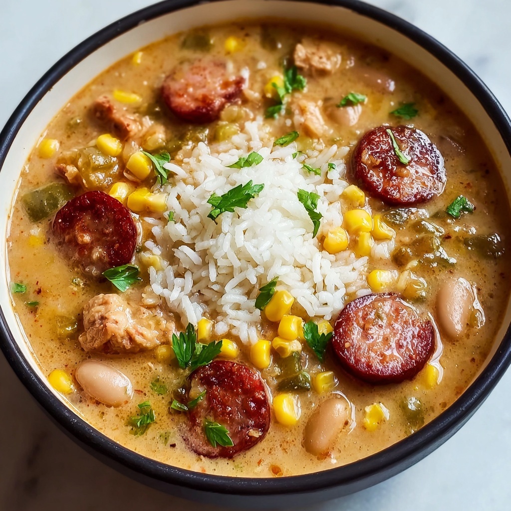 Cajun Chicken Chili Recipe - Recipe Image