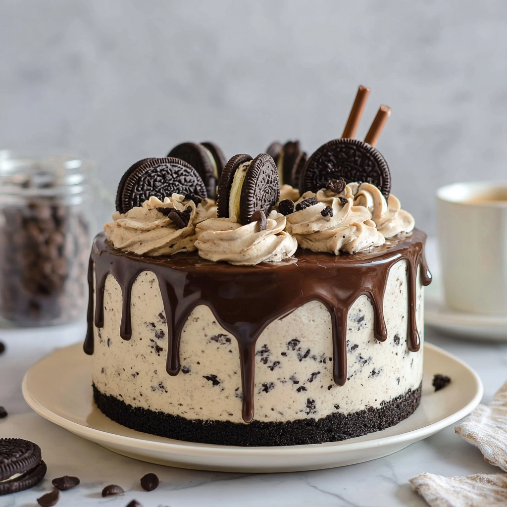 Oreo Chocolate Cake Recipe - Recipe Image