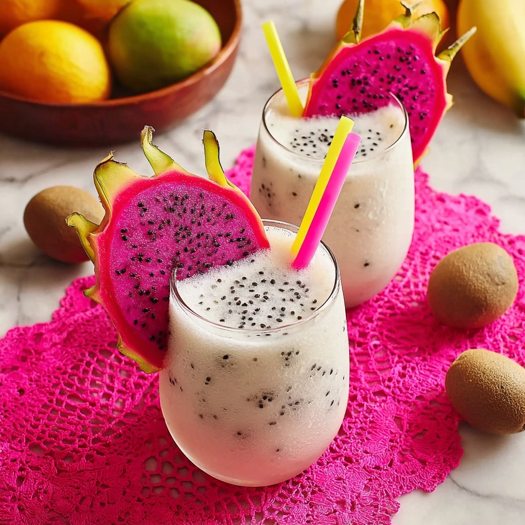 Dragonfruit Agua Fresca Recipe - Recipe Image