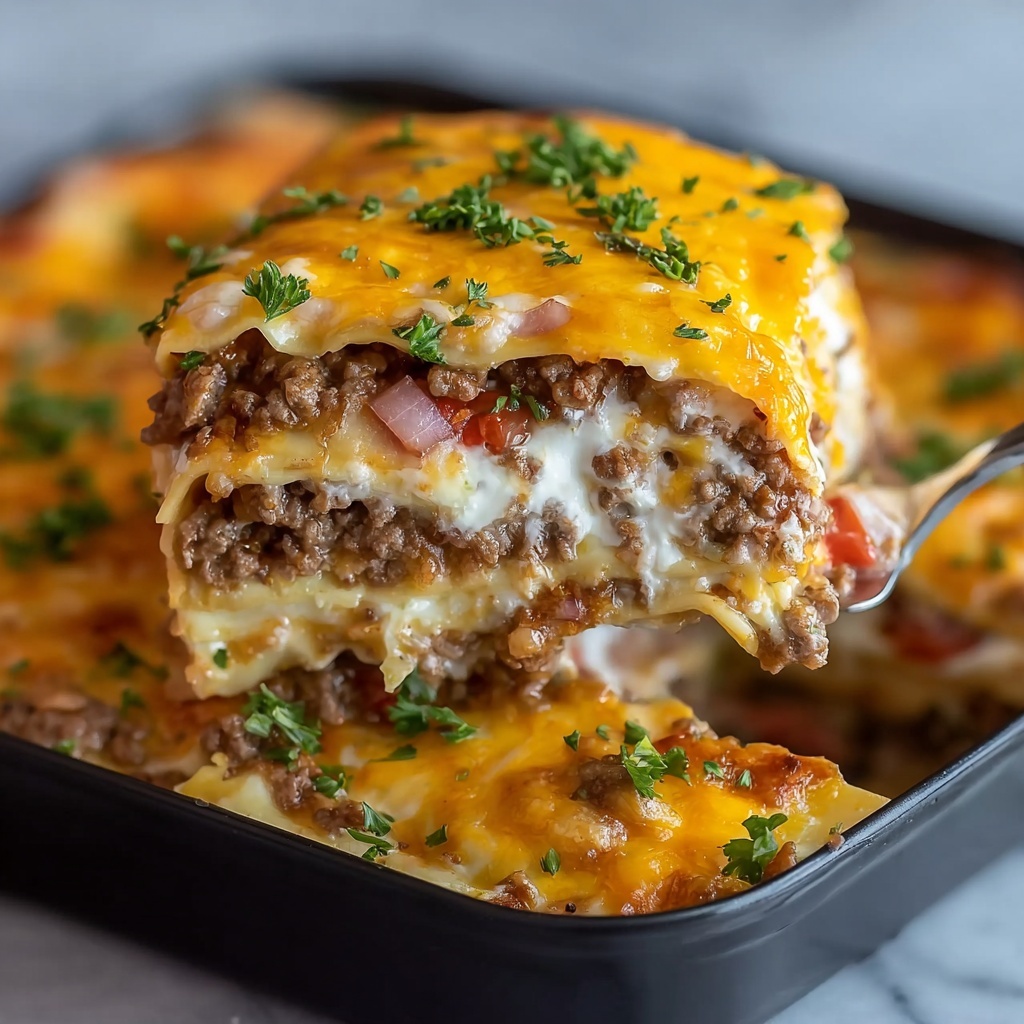 Cheesy Loaded Meatloaf Casserole Recipe - Recipe Image