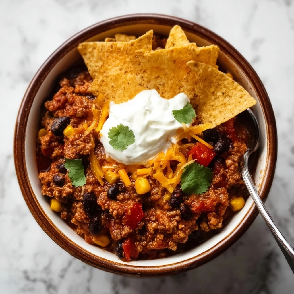 Cornbread Chili Casserole Recipe - Recipe Image