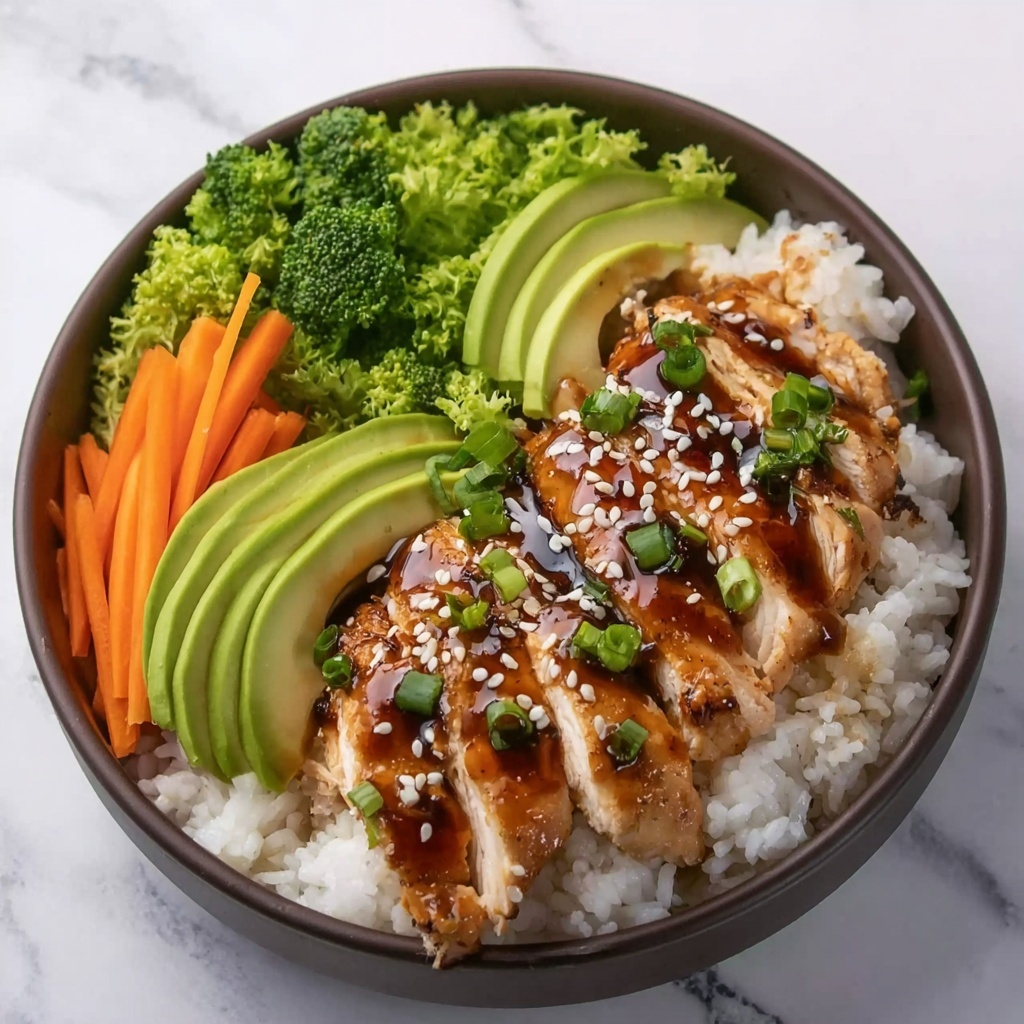 Sweet & Sticky Chicken Rice Bowls Recipe - Recipe Image
