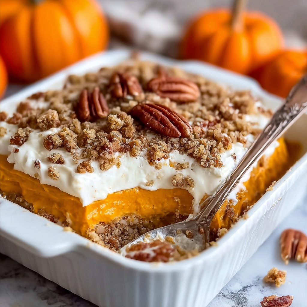 The Best Pumpkin Dump Cake Recipe - Recipe Image