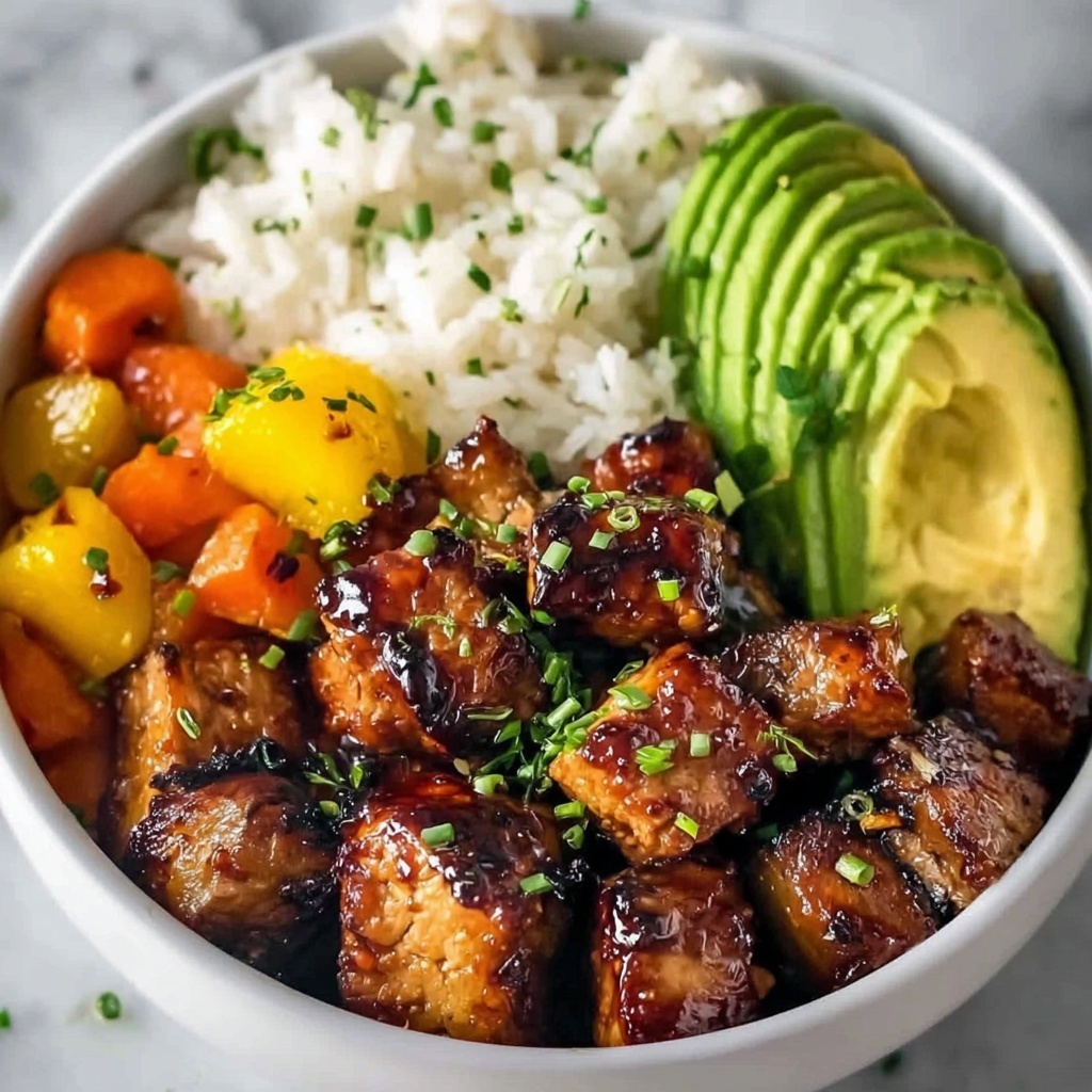 Hot Honey Chicken Bowls: Sweet, Spicy & Crispy Recipe - Recipe Image