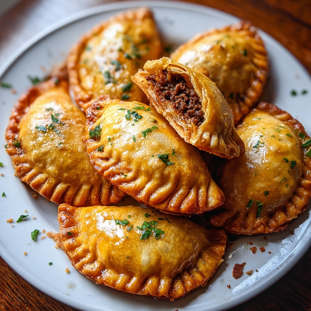 Spicy Argentinian Beef Empanadas Recipe - Recipe Image