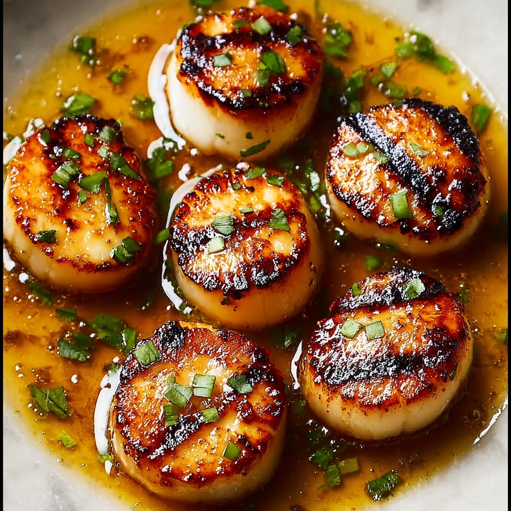 Lemon Garlic Seared Scallops Recipe - Recipe Image