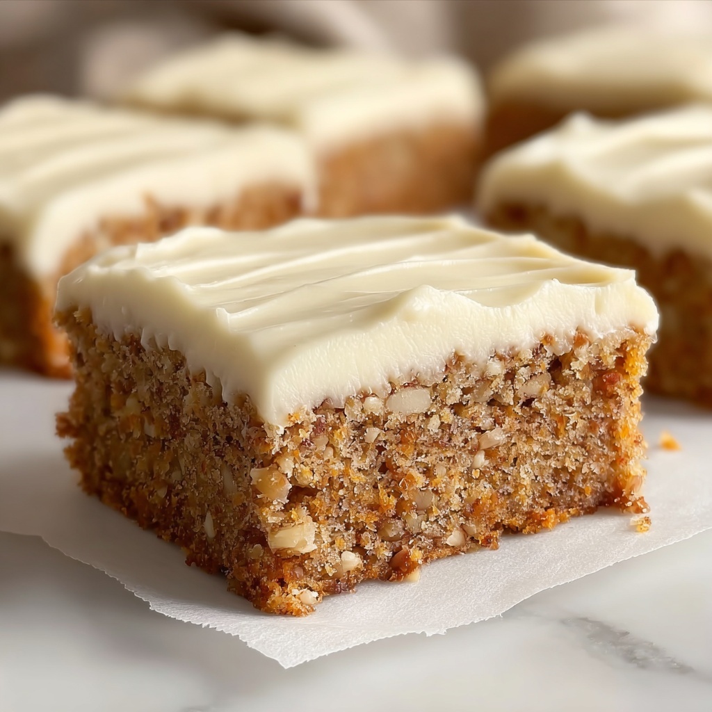 Carrot Cake Bars with Cream Cheese Frosting Recipe - Recipe Image