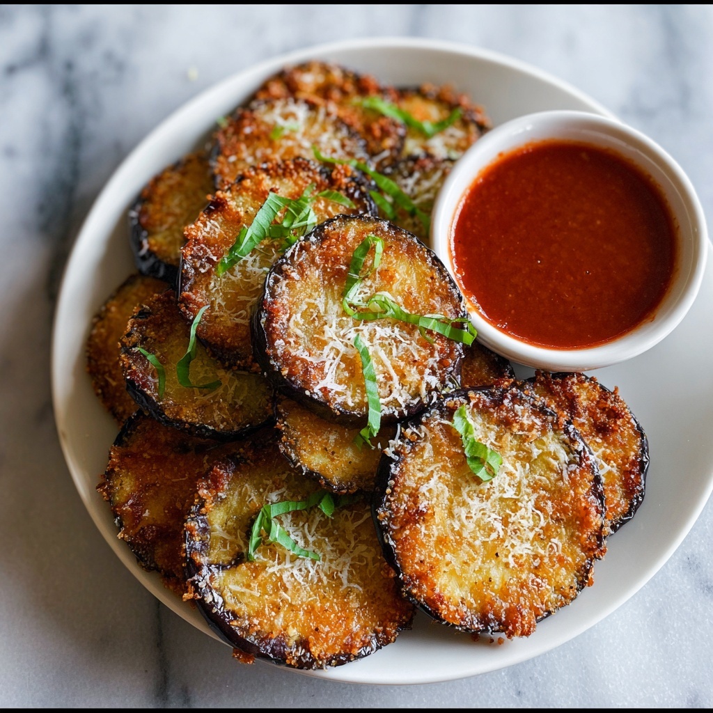 Crispy Fried Eggplant Recipe - Recipe Image