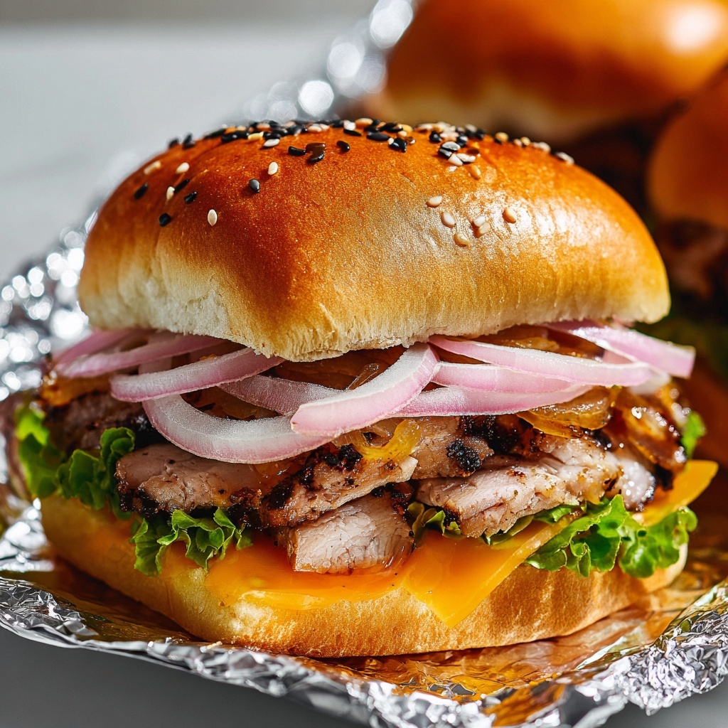 Cuban Sliders Recipe - Recipe Image