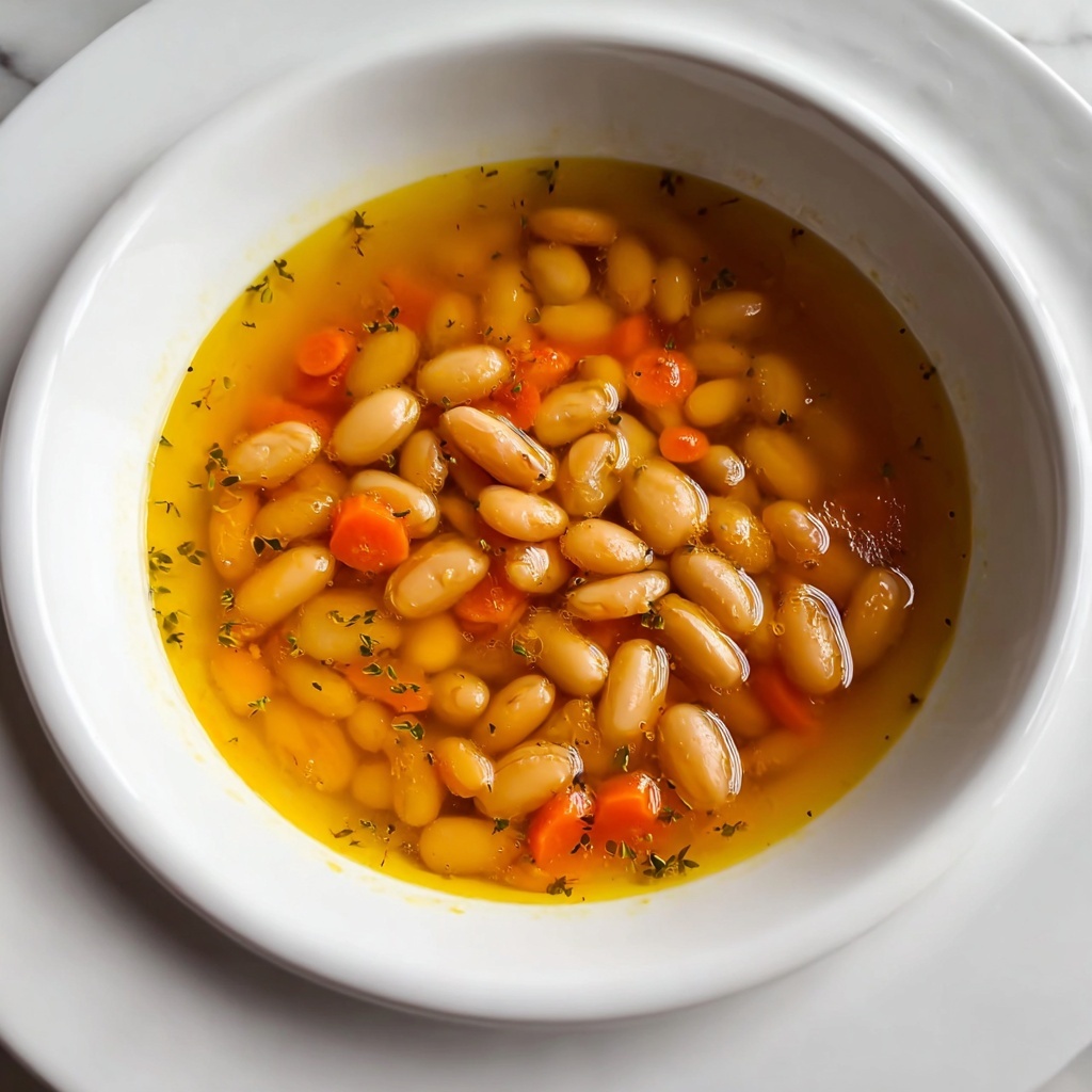 Brothy Carrot Butter Bean Soup Recipe - Recipe Image
