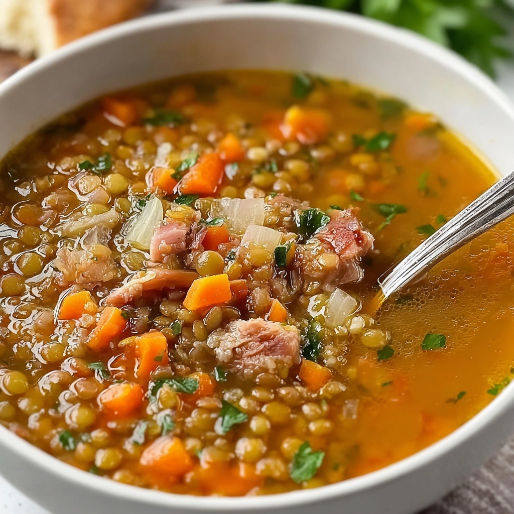 Italian Lentil Soup (Zuppa di Lenticchie) Recipe - Recipe Image