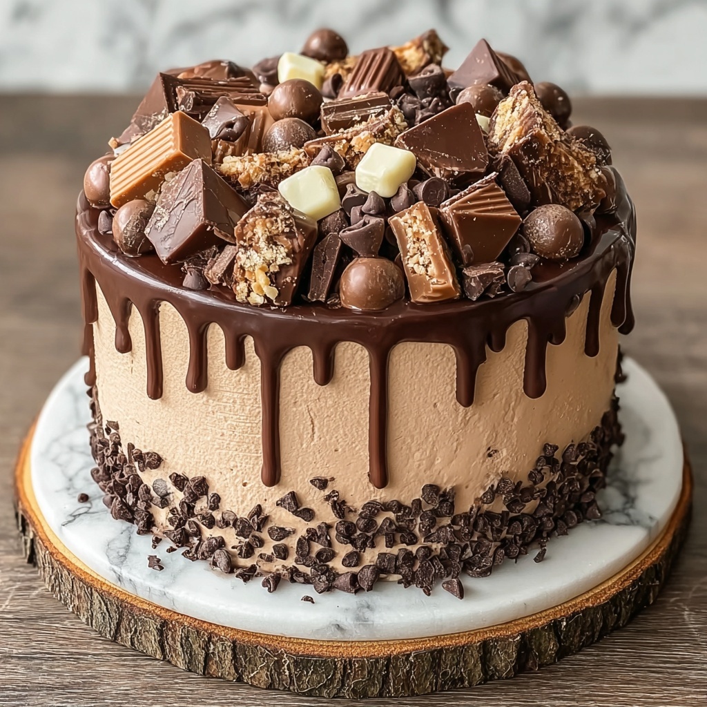 Epic Chocolate Overload Explosion Cake Recipe - Recipe Image
