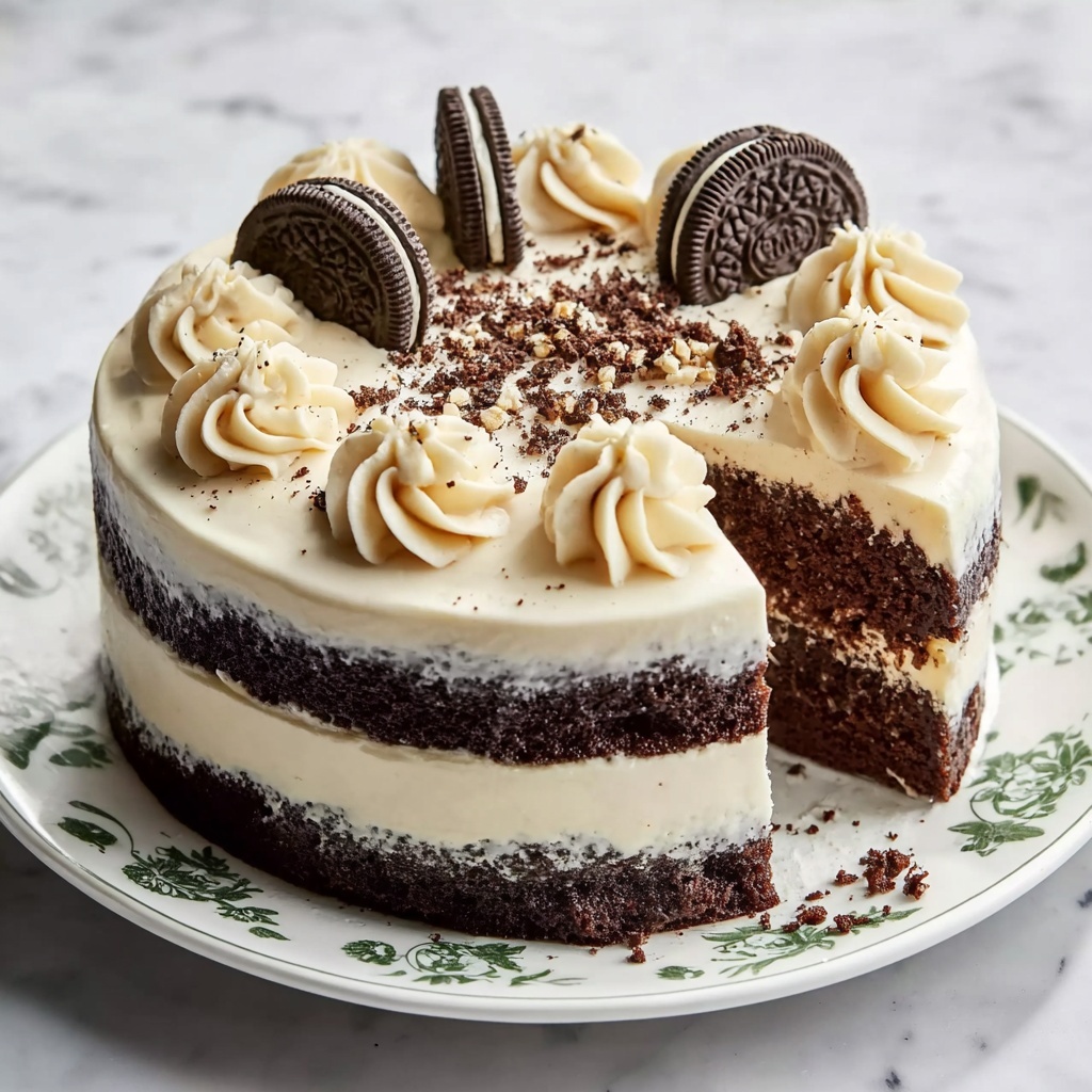 Cookies and Cream Cake Recipe - Recipe Image