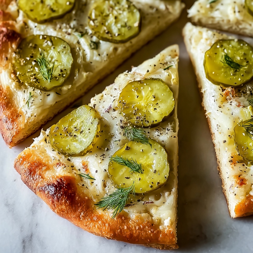 Dill Pickle Focaccia Bread Recipe - Recipe Image
